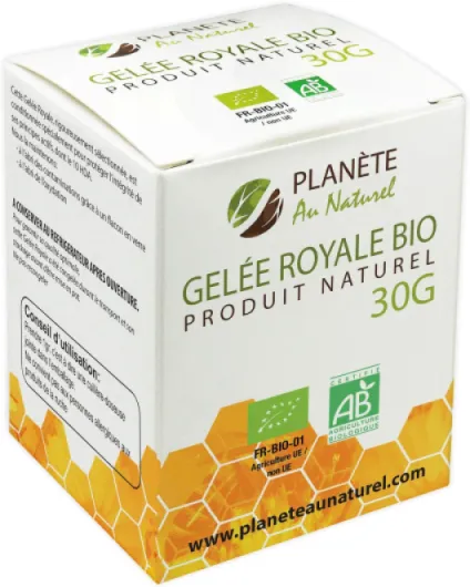 Gelée Royale Bio - 120g - 4 Boites de 30g