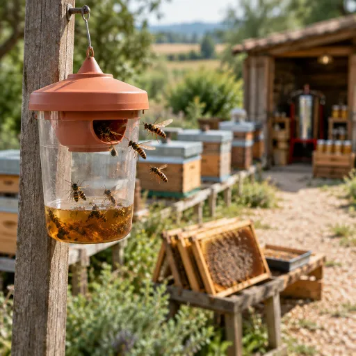 Un piège à frelons asiatiques révolutionnaire pour protéger vos ruches et votre miellerie