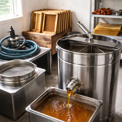 Choisir un matériel d’extraction du miel en inox pour une miellerie durable