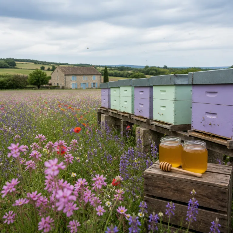 Miel de fleurs sauvages d’origine France : un atout majeur pour vos ruchers ruraux