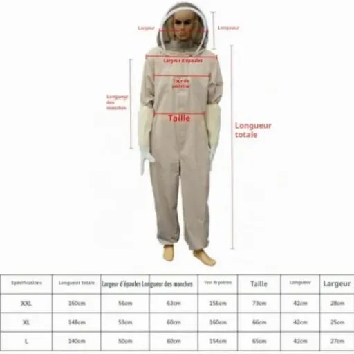 Test LTBEE Combinaison d'apiculteur HALAWAKA : la combi qui fait le job sans être parfaite