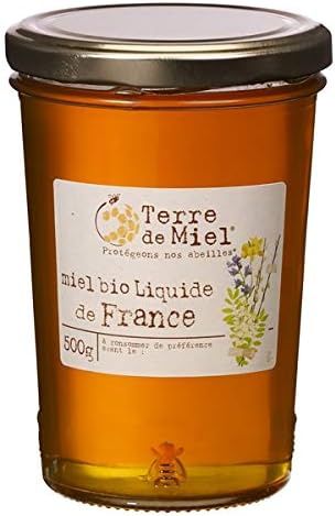 Terre de Miel - Miel liquide toutes fleurs origine France 500g - unité