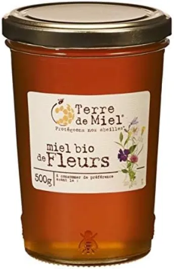 Terre De Miel - Miel Toutes Fleurs Liquide Bio 500G - Unité