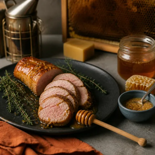 Filet mignon au miel et à la moutarde : sublimer le porc avec le miel de rucher